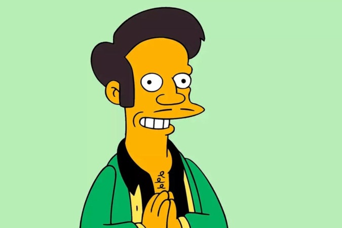 Após quase uma década sem diálogos, Apu volta a falar em Os Simpsons -  (crédito: Obeservatório da TV)
