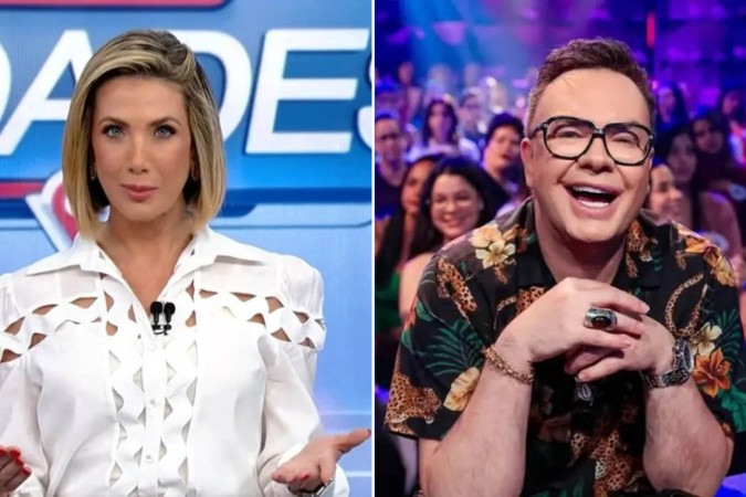 Novo projeto matinal do SBT pode reunir Felipeh Campos e Érica Reis -  (crédito: Obeservatório da TV)