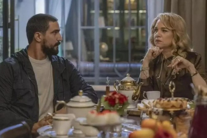 Quem Ama Cuida: Heitor enfrenta Pilar e toma apartamento do pai de volta -  (crédito: Obeservatório da TV)