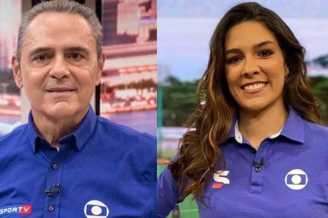 Globo escolhe Luís Roberto e Renata Silveira para narrar os principais jogos da Copa feminina de 2027 -  (crédito: Obeservatório da TV)