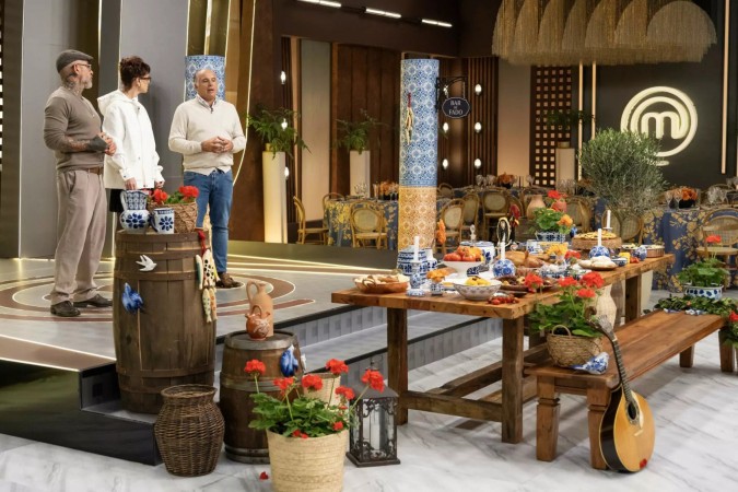 MasterChef Profissionais terá banquete português e desafio de massas italianas em noite de eliminação -  (crédito: Obeservatório da TV)