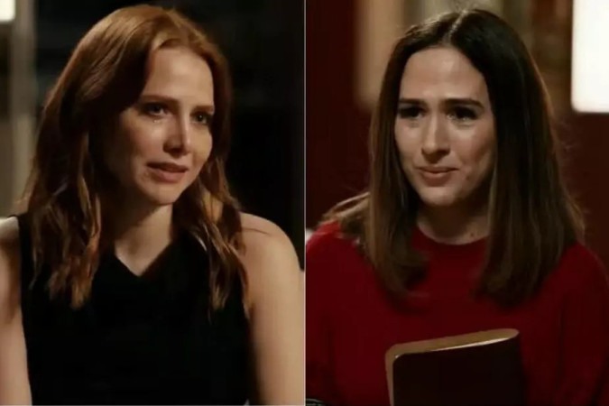 Quem Ama Cuida: Adriana ajuda Brigitte a descobrir segredo sobre o pai -  (crédito: Obeservatório da TV)