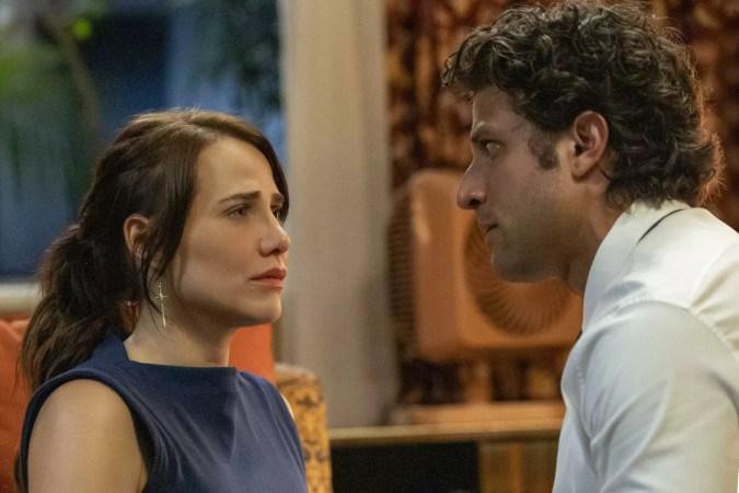 Adriana e Pedro simulam separação para armar contra Pilar em Quem Ama Cuida -  (crédito: Obeservatório da TV)